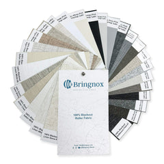 Bringnox Motorized Blinds 100% Blackout Fabric Swatch